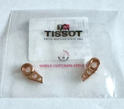 Original Tissot T-Race para fondo de caja # T115407A Juego de 2 piezas finales de oro rosa Foto 1 de 2