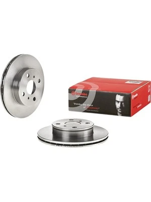 Brembo Disc Brake Rotor (Single) 238mm fits Toyota Corolla 1.6 AE92 (09.5084.24) - Image 1 of 4
