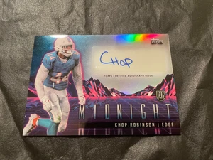 2024 Topps RHS-CR Dolphins Rookie Chop Robinson Auto Signed NFL Football Card - Picture 1 of 4