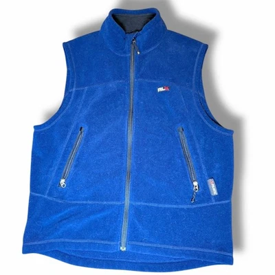 Chaleco polar RLX Ralph Lauren Polartec para hombre grande azul marino rendimiento cremallera completa Foto 1 de 4
