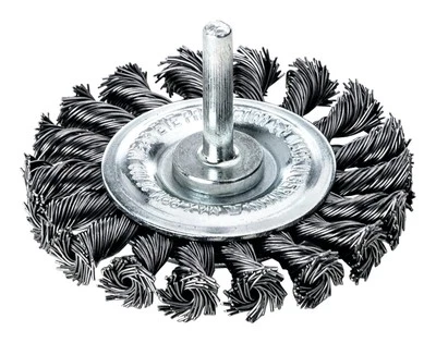 Lessmann Schaft-Rundbürste Edelstahl gezopft 75 x 0,5 mm - 417.398 - Bild 1 von 4