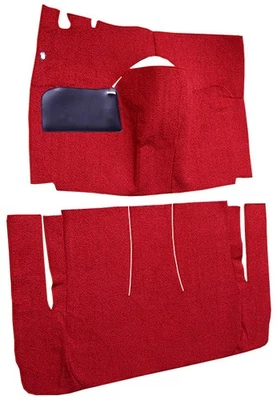 1958 年福特俱乐部地毯-环 |2DR、硬顶、电动座椅、切割和缝制 — 第 1/3 张图片