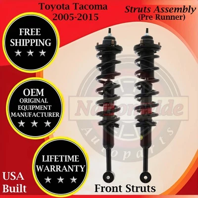 Monroe OEM puntal delantero izquierdo y derecho 2005-2015 Toyota Tacoma 2,7 L 4,0 L pre corredor Foto 1 de 4