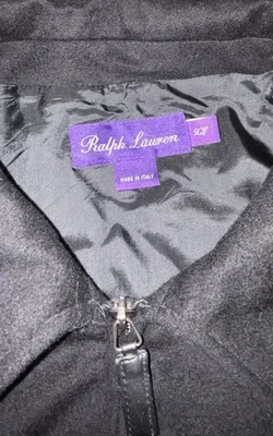 Abrigo Ralph Lauren Etiqueta Púrpura Cremallera XL Foto 1 de 4