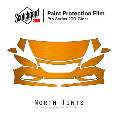 Sujetador transparente con película de pintura precortada serie 3M PRO PPF para Hyundai Sonata 2015-2017 kit Foto 1 de 4