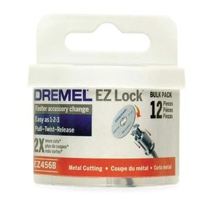 DREMEL EZ456B Cut-off Wheel,1 1/2 in Dia,PK12 1PKX6 - Picture 1 of 1