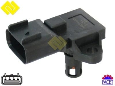 FACET 493097 INTAKE MANIFOLD PRESSURE SENSOR MAP 1490907 ,31339551 ,C20118211A , - Image 1 of 4