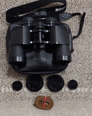 Fernglas NIKON 12x40 E WF mit Original Leder Tasche  - Bild 1 von 4