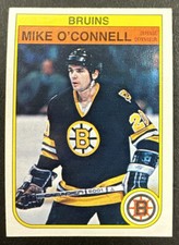 1982-83 O-Pee-Chee OPC Hockey - #17 Mike O’Connell - Boston Bruins