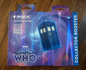 Magic The Gathering Universes Beyond: Doctor Who Collector Booster IN HAND!!!!!!