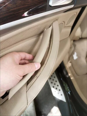 3PCS Interior Door Handle Panel Pull Cover Trim For BMW X5 X6 E70 E71 2007-2013 Foto 1 de 4