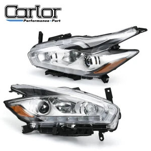 Headlight Assembly For Nissan Murano Halogen w/LED DRL Projector Left Right Side - Picture 1 of 10