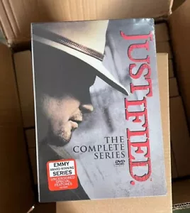 JUSTIFIED: The Complete Series Seasons 1-6 DVD 19-Disc Brand New Sealed Region 1 - Picture 1 of 2