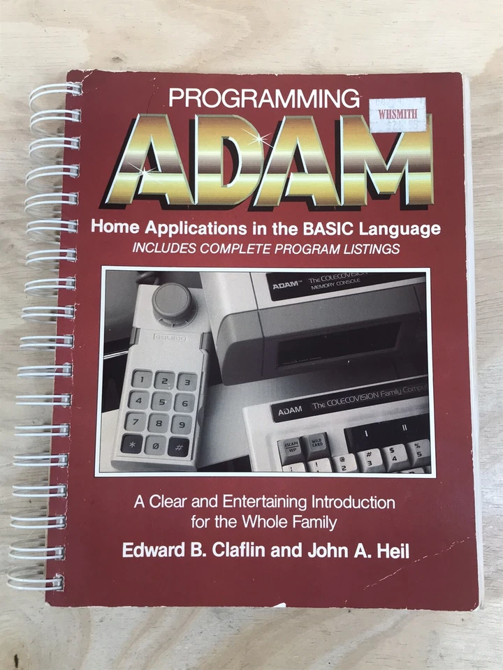 Programming Adam Home Applications In The Basic Language Claflin Heil 1984 Foto 1 de 4