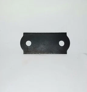 1 Weld on steel bracket tab flat plate 2 holes 3/8" 3 1/2" x 1 1/2" x 3/16"  - Picture 1 of 2