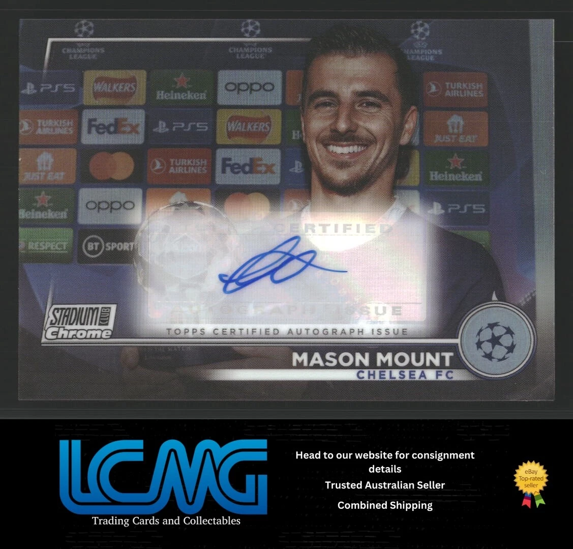 Mason Mount 2021 Topps Stadium Club Chrome UEFA Champions League