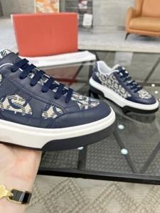 ItalianFerra gamoA+ Leather Sports Board Shoes for Men's Casual Lace Up Shoes - Picture 1 of 24
