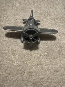 Perpetual Calendar Pewter Silver Airplane Art Deco Vintage Aviation With DW - Picture 1 of 3