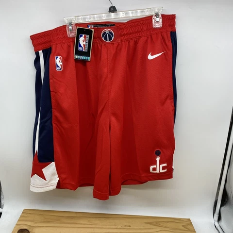 NEW 2XL Washington Wizards Nike 2019/20 Icon Edition Swingman Shorts Red AJ5659 Cover