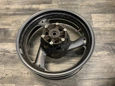 Yamaha 1997-2007 YZF600R OEM Rear Wheel Rim #3 STRAIGHT - Image 1 of 4