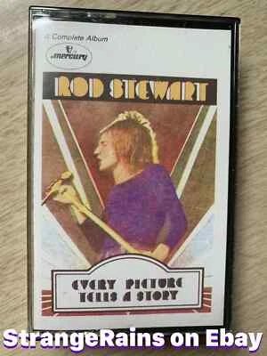 Rod Stewart Every Picture Tells a Story - Cassette Tape - Small Faces  - TESTED - Image 1 of 4