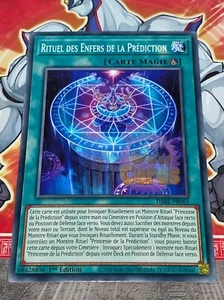 Yu Gi Oh Karte RITUAL DER UNTERWELT DER VORHERSAGE DABL-FR063x3 - Bild 1 von 1
