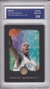 KEVIN GARNETT ROOKIE CARD 1995 Skybox EX-L Basketball RC $$ GEM MINT 10 KG! - Picture 1 of 1