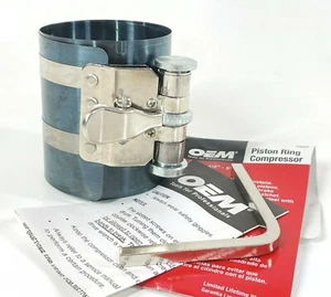 OEM Tools Piston Ring Compressor Clamp 25037 2-1/8" 2-1/8in to 5" 5in - Picture 1 of 7