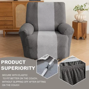 Stretch Recliner Chair Slipcover Cover Protector for Lazy Boy Sofa - Picture 1 of 29