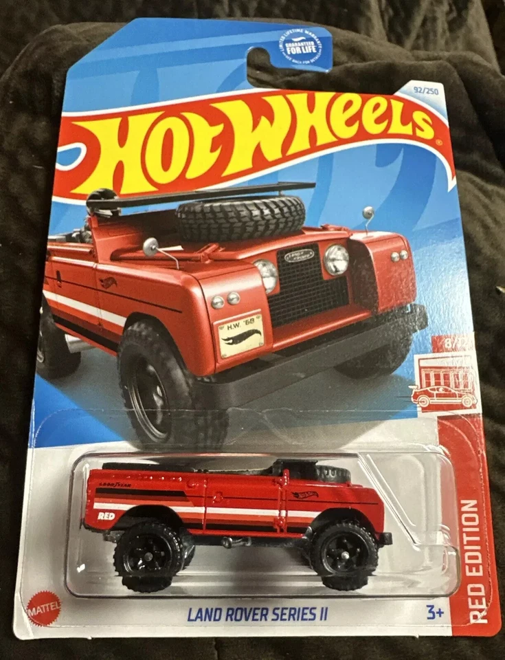 2024 Hot Wheels Target Red Edition Land Rover Series II #92 - Image 1 of 1