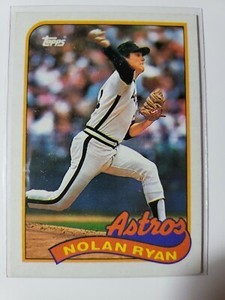 1989 Topps Nolan Ryan card #530