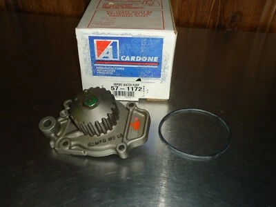 Новый водяной насос Reman Cardone 57-1172 подходит для Honda Civic 1985 1986 1987 - Изображение 1 из 2