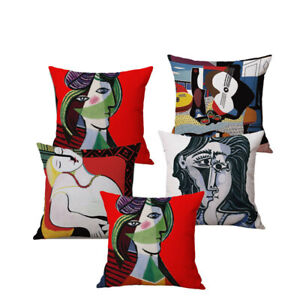Personality Nordic Style Picasso Famous Painting Throw Pillow Cover 