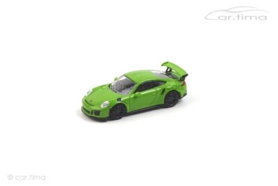 Porsche 911 (991) GT3 Rs 2013 Lichtgruen MINICHAMPS 1:87 870063221 - Immagine 1 di 2