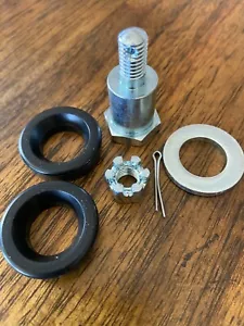 VINTAGE BMW R26-R27 R51/3-R69S STEERING DAMPER BOLT PACKAGE CAD PLATED NEW - Picture 1 of 2