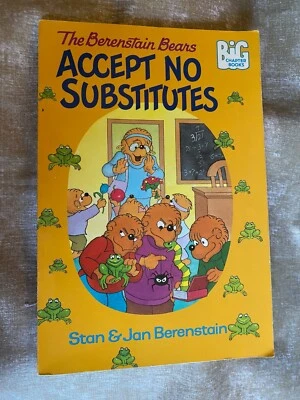 1993 The Berenstain Bears: Accept No Substitutes  - Image 1 of 4