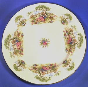 Juego de 4 platos de ensalada Royal Crest Fine Bone China England 8" cortejo romance - Imagen 1 de 4