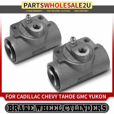 Cilindro de rueda de freno trasero 2 piezas para Chevy Tahoe GMC Yukon Cadillac diámetro: 1 pulgada Foto 1 de 4
