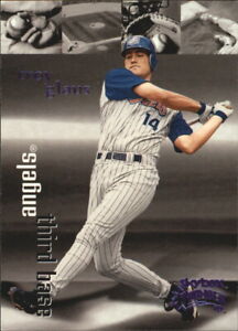 1999 SkyBox Thunder Rant Anaheim Angels Baseball Card #245 Troy Glaus