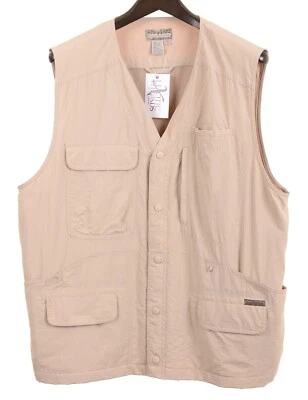 Chaleco Safari Royal Robbins Caqui Ligero Nylon Bolsillos Utilitarios Exteriores XL Foto 1 de 4