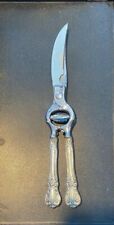 1 TOWLE OLD MASTER STERLING SILVER POULTRY OR DUCK SHEARS GREAT SHAPE NO MONO'S