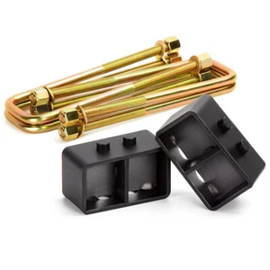 3'' Rear Leveling Lift Kit Block U BOLTS for 2004-2020 FORD F150 2018 2010 2013 - Picture 1 of 10