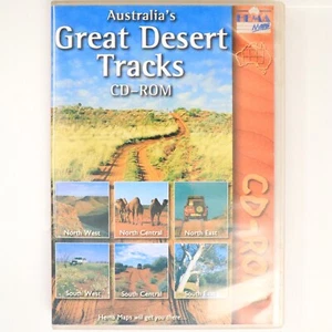 Australia's Great Desert Tracks (PC CD-ROM, 2001) 6 Desert Maps Navigation CD - Picture 1 of 6