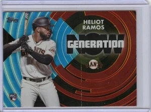 2022 Topps Generation Now Blue #GN70 Heliot Ramos - Picture 1 of 1