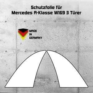 Lámina protectora de pintura para Mercedes Clase A W169 3 puertas protección contra impactos de piedras lámina protectora - Imagen 1 de 1