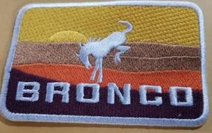 Embroidered Ford Bronco Patch iron or sew approx 2.5x3.75" - Picture 1 of 2