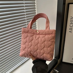 Solid Color Shoulder Bag Large Capacity Tote Bags Cross Body Messenger Bag - Picture 1 of 17