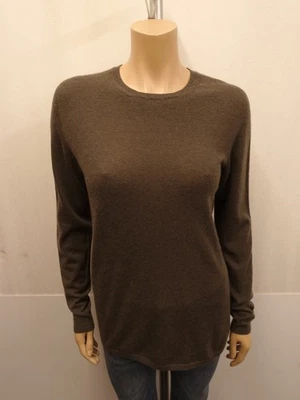 IRIS VON ARNIM Cashmere Pullover Gr. L 40 100% Kaschmir Braun - Bild 1 von 4