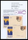1933 Burma First Flight Covers India Indian Trans-Continental & Imperial Airways