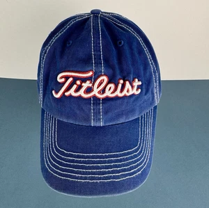 Titleist Blue Chicago Cubs Hat Twins Forty Seven Embroidered Strap Back MLB - Picture 1 of 8